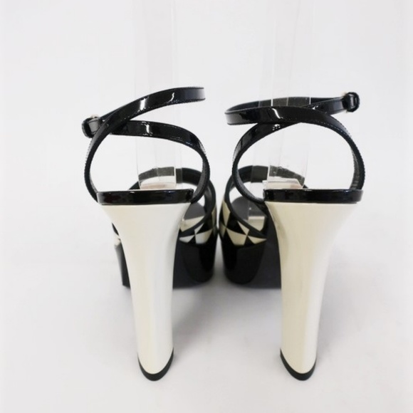 NEW Valentino Shiny Fever Platform Sandals - Picture 6 of 8